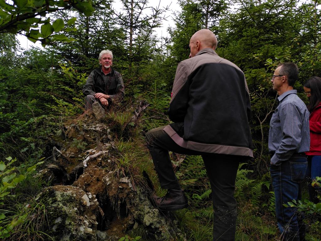 Siegfried Hunker spircht über Waldschäden und den Wald der Zukunft